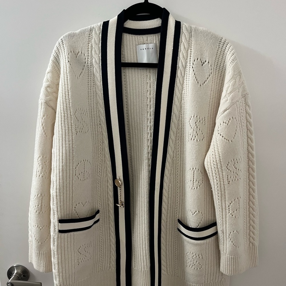 Sandro Cardigan Size 2